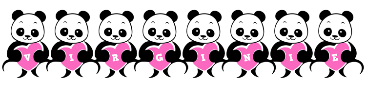 Virginie love-panda logo