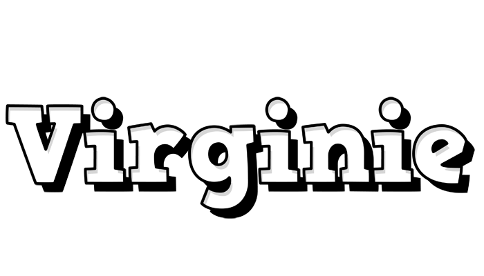 Virginie snowing logo