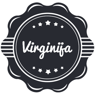 Virginija badge logo