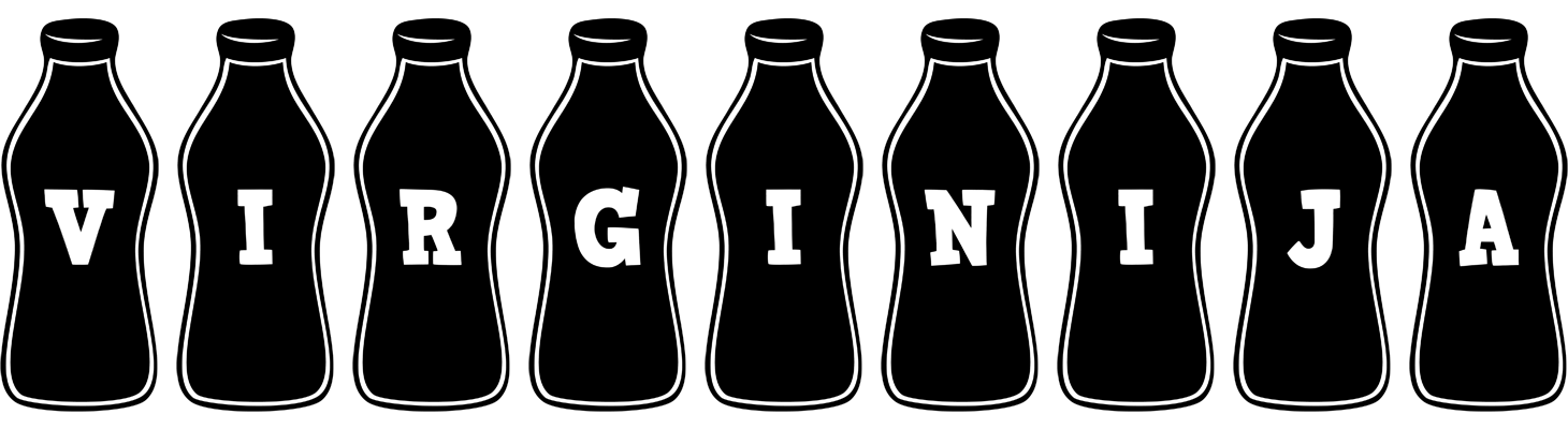 Virginija bottle logo