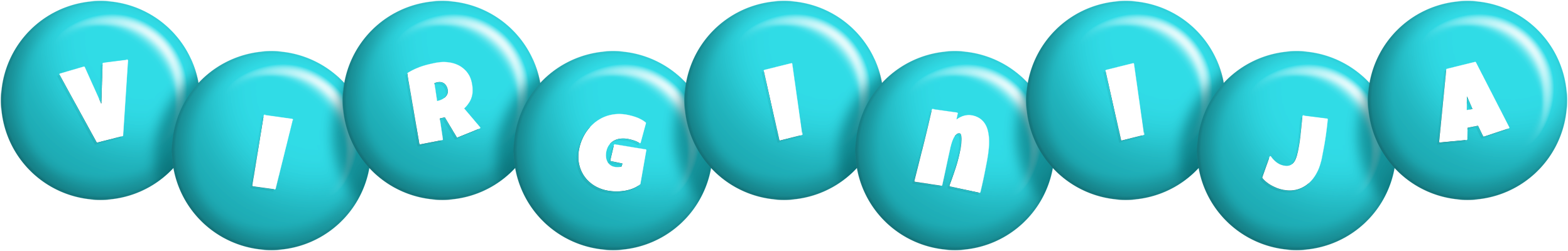 Virginija candy-azur logo