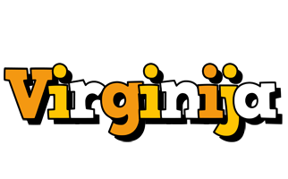 Virginija cartoon logo