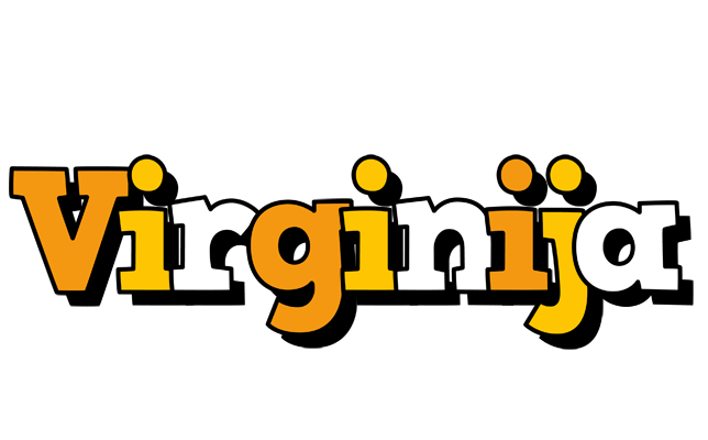 Virginija cartoon logo