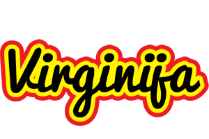 Virginija flaming logo