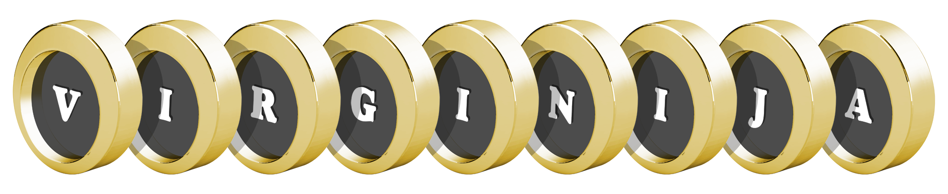 Virginija gold logo