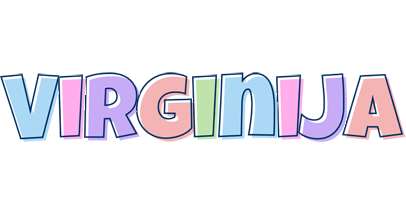 Virginija pastel logo