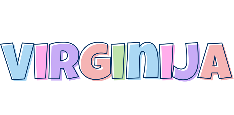 Virginija pastel logo