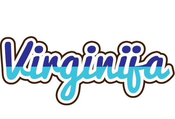 Virginija raining logo