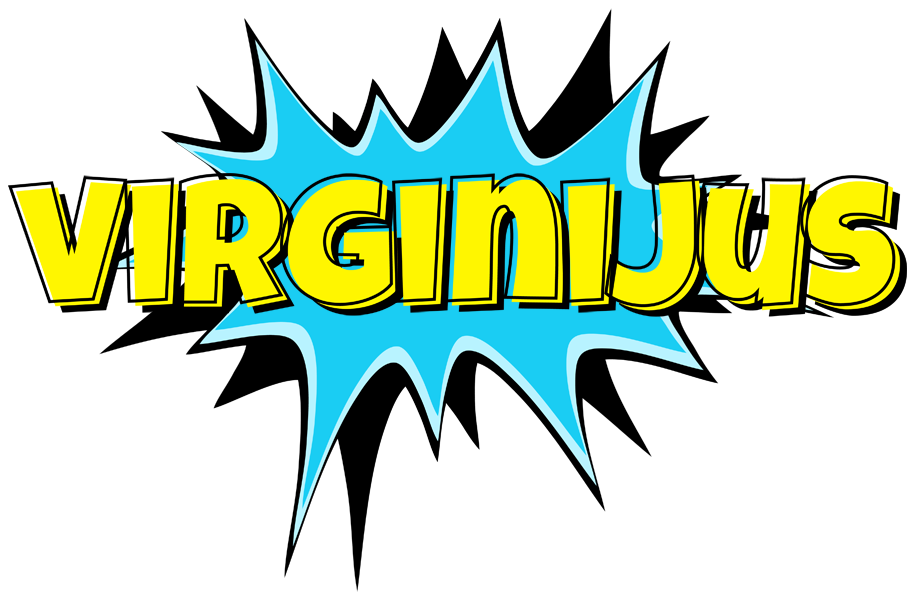 Virginijus amazing logo
