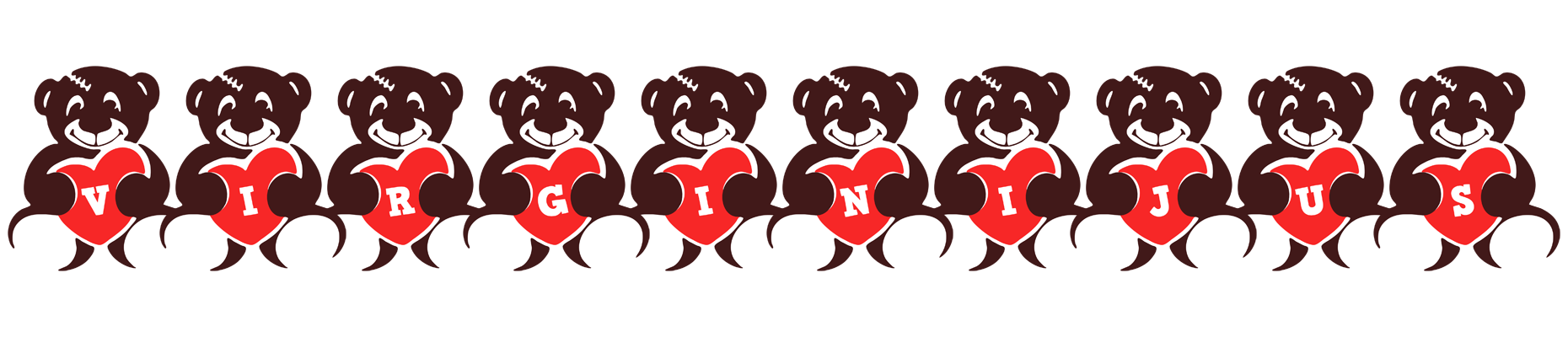 Virginijus bear logo