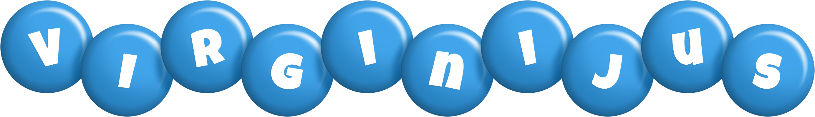Virginijus candy-blue logo