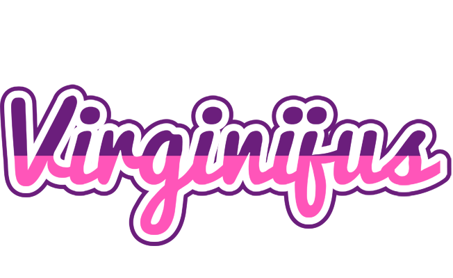 Virginijus cheerful logo
