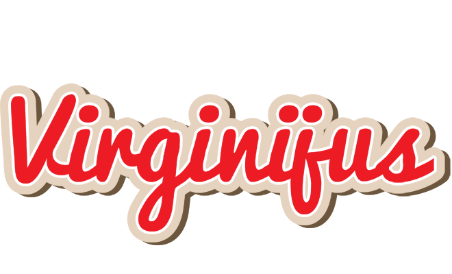 Virginijus chocolate logo