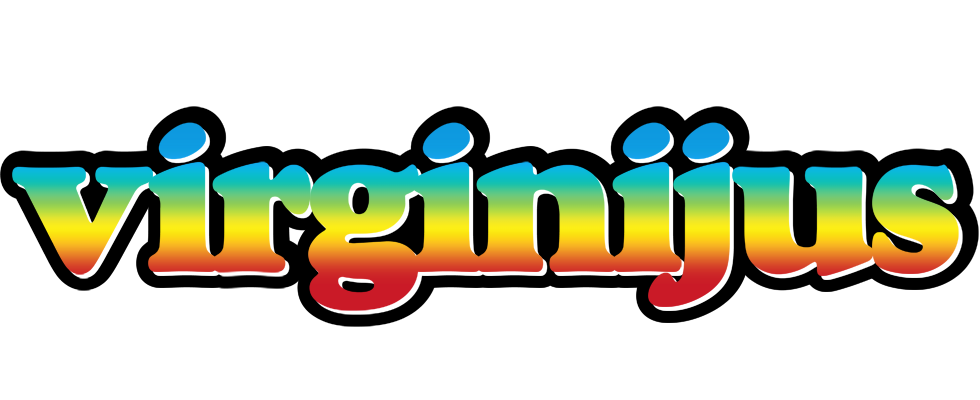 Virginijus color logo