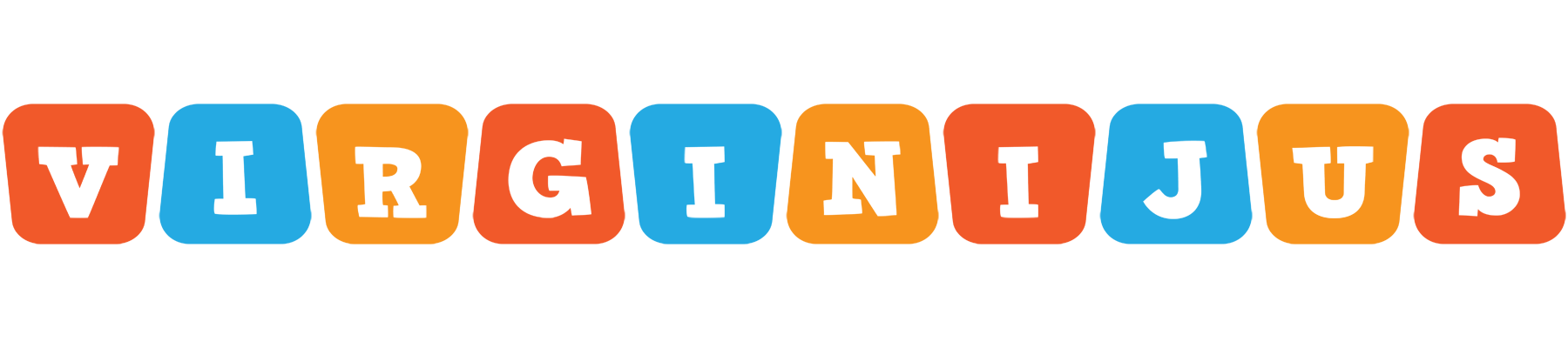 Virginijus comics logo