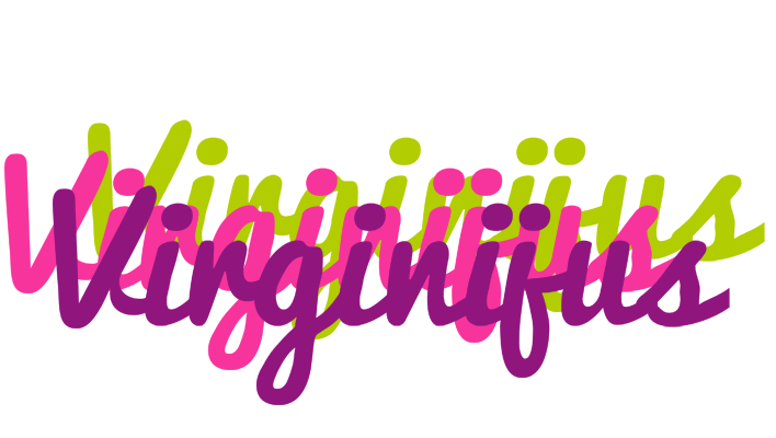 Virginijus flowers logo