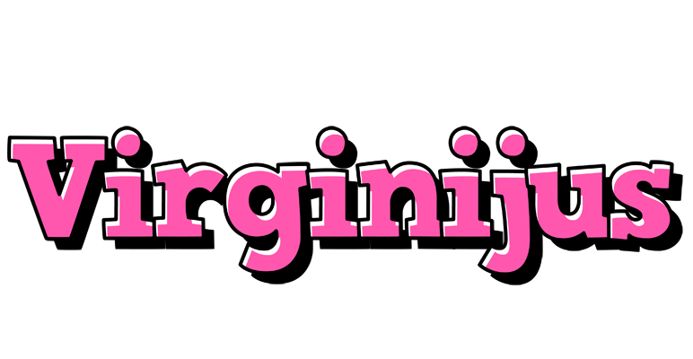 Virginijus girlish logo