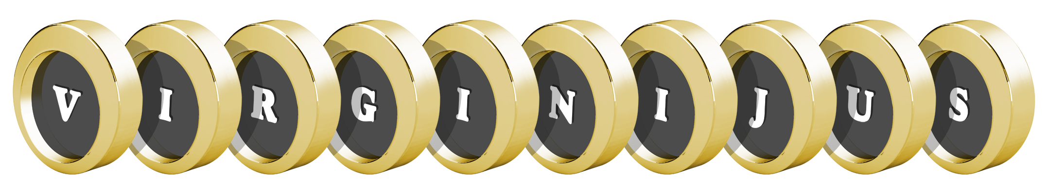 Virginijus gold logo
