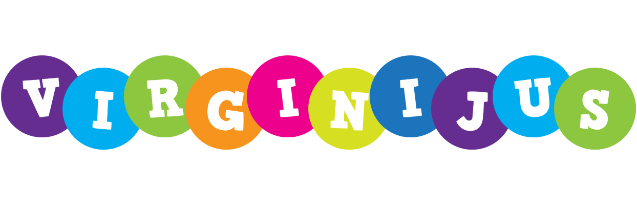 Virginijus happy logo