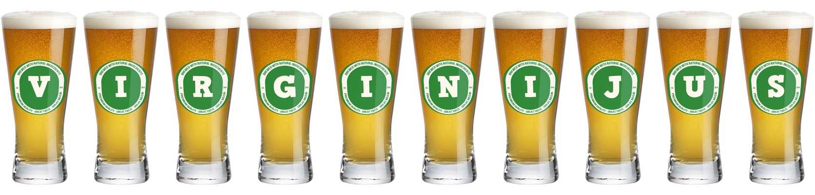 Virginijus lager logo