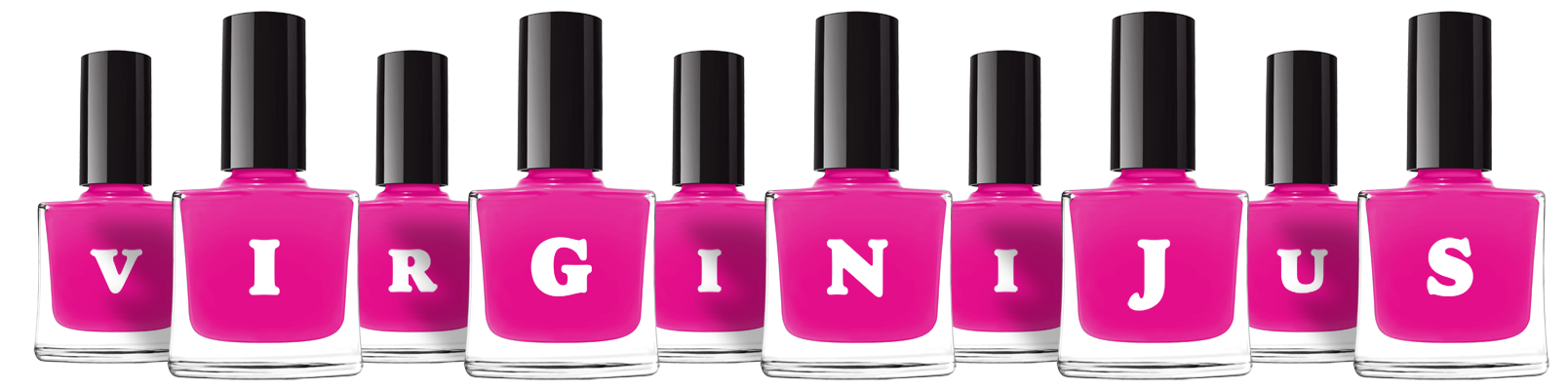 Virginijus nails logo