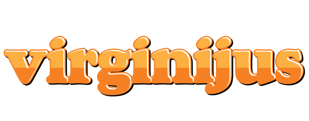 Virginijus orange logo