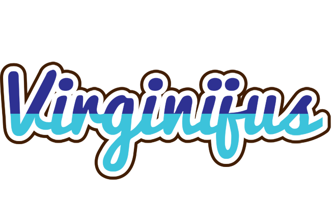 Virginijus raining logo