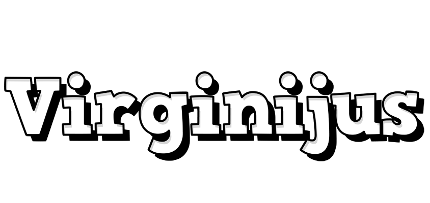 Virginijus snowing logo