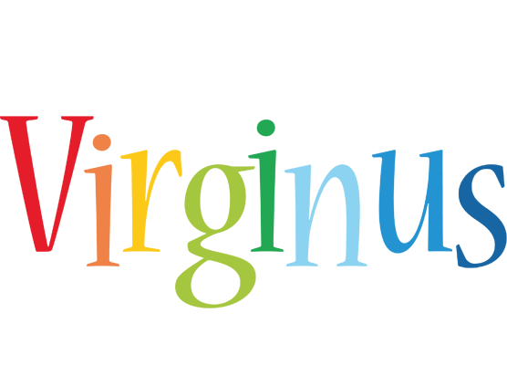 Virginus birthday logo