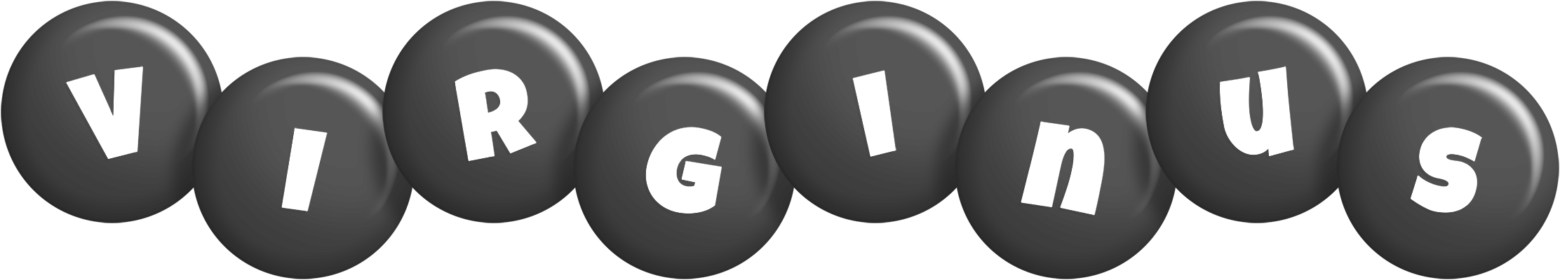 Virginus candy-black logo