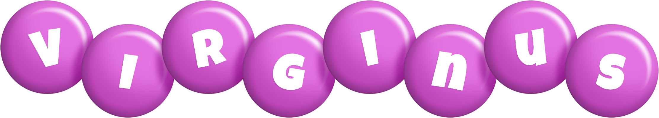 Virginus candy-purple logo