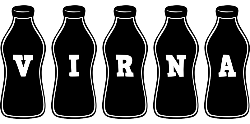 Virna bottle logo