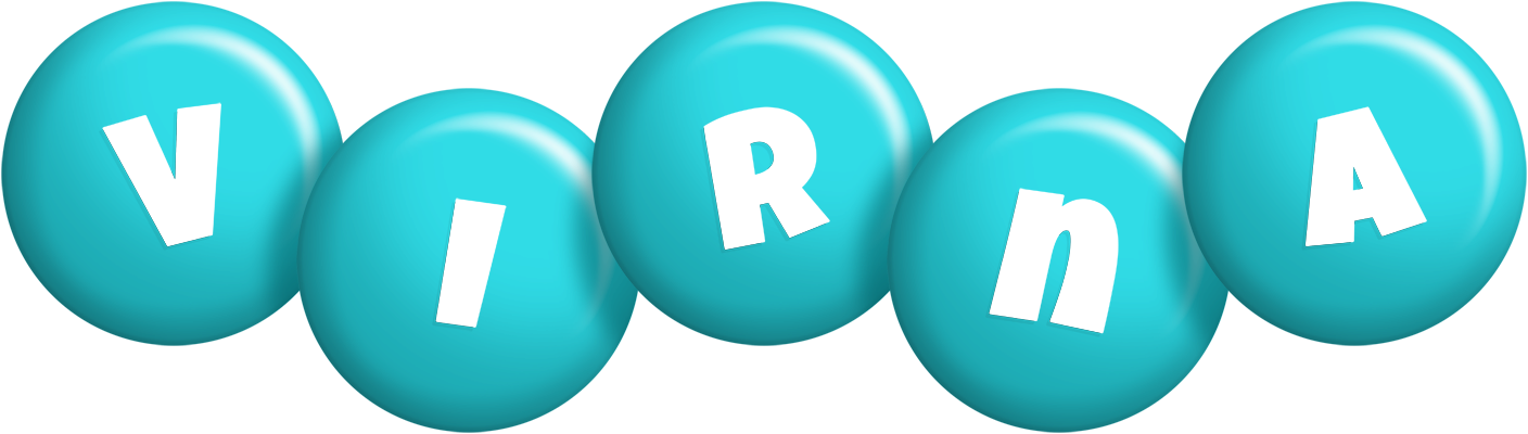 Virna candy-azur logo