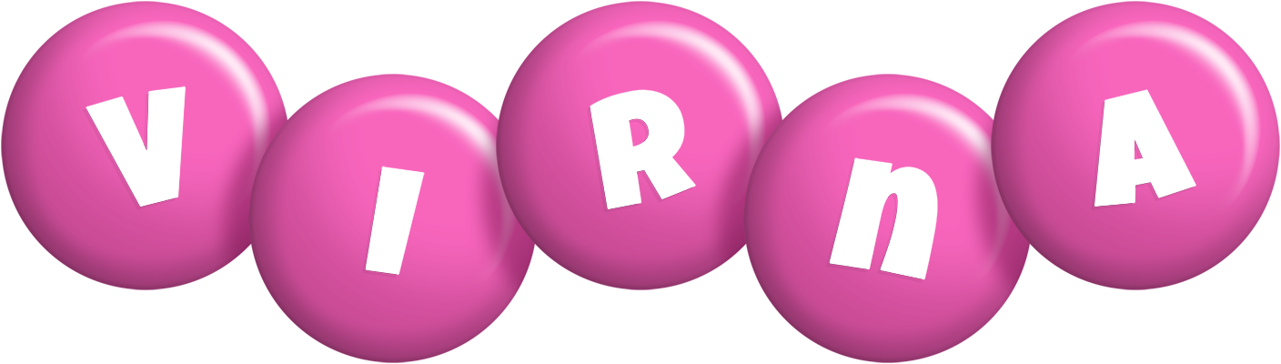 Virna candy-pink logo
