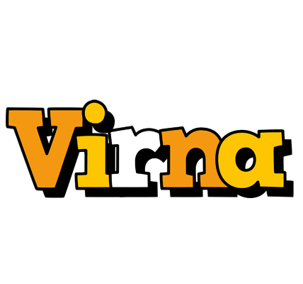 Virna cartoon logo