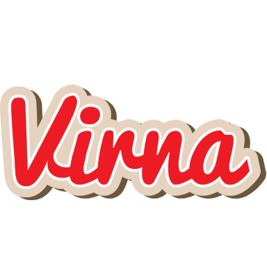 Virna chocolate logo