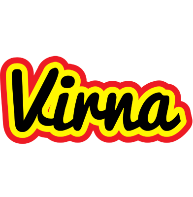 Virna flaming logo