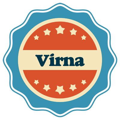 Virna labels logo