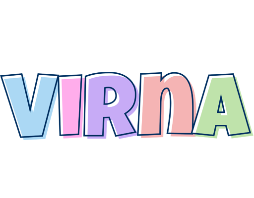 Virna pastel logo