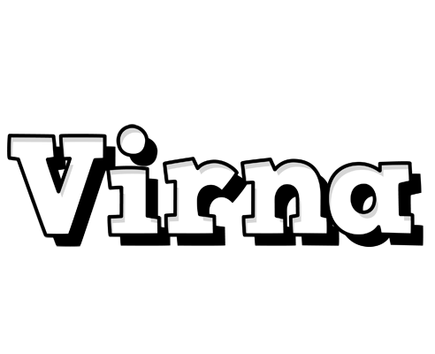 Virna snowing logo