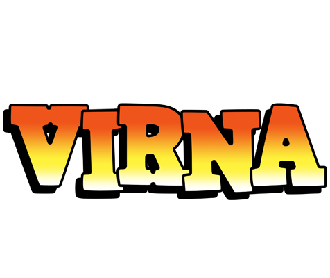 Virna sunset logo