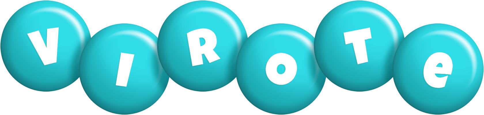 Virote candy-azur logo