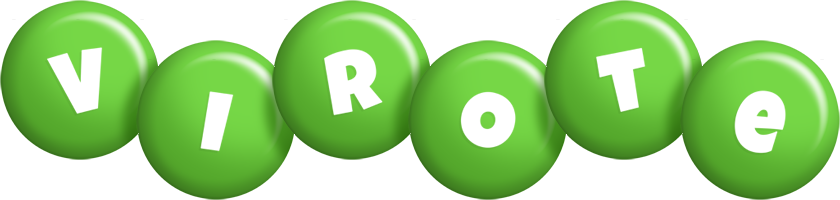 Virote candy-green logo