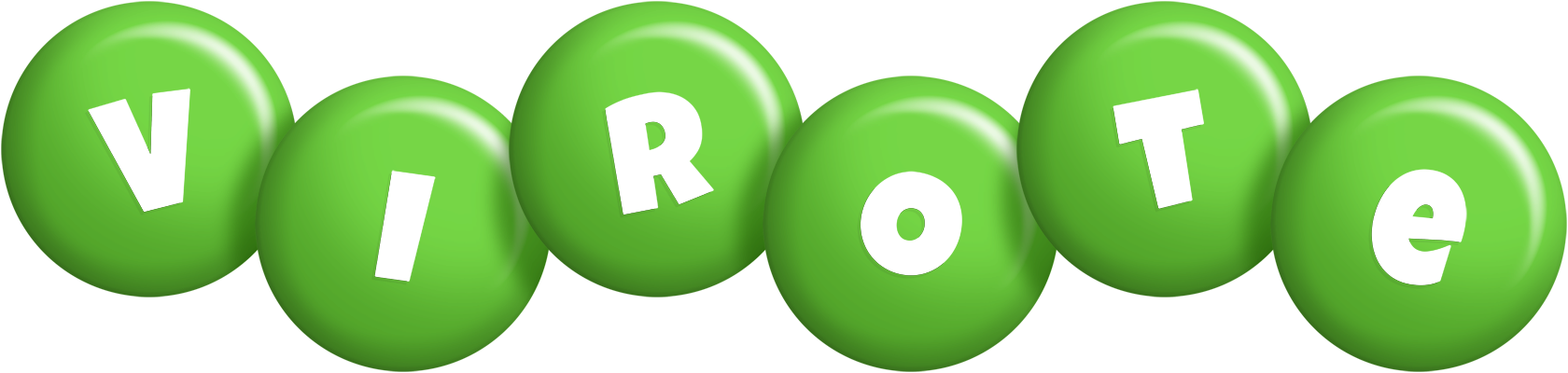 Virote candy-green logo