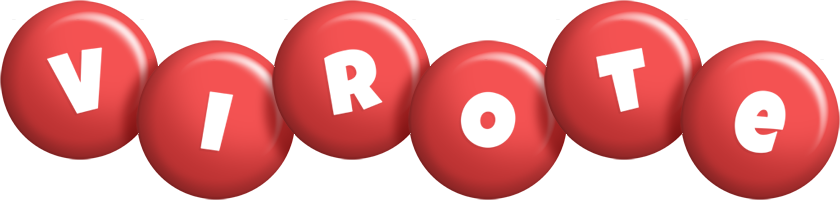 Virote candy-red logo