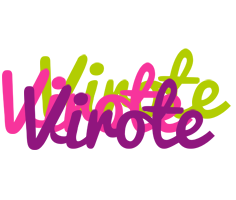 Virote flowers logo