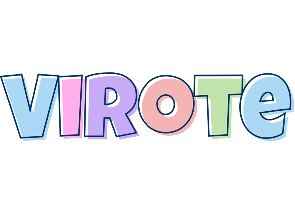 Virote pastel logo