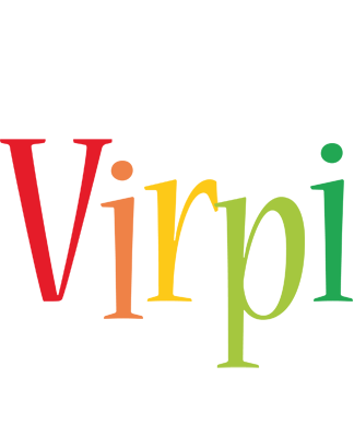 Virpi birthday logo
