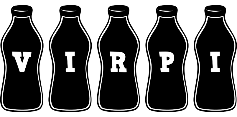 Virpi bottle logo