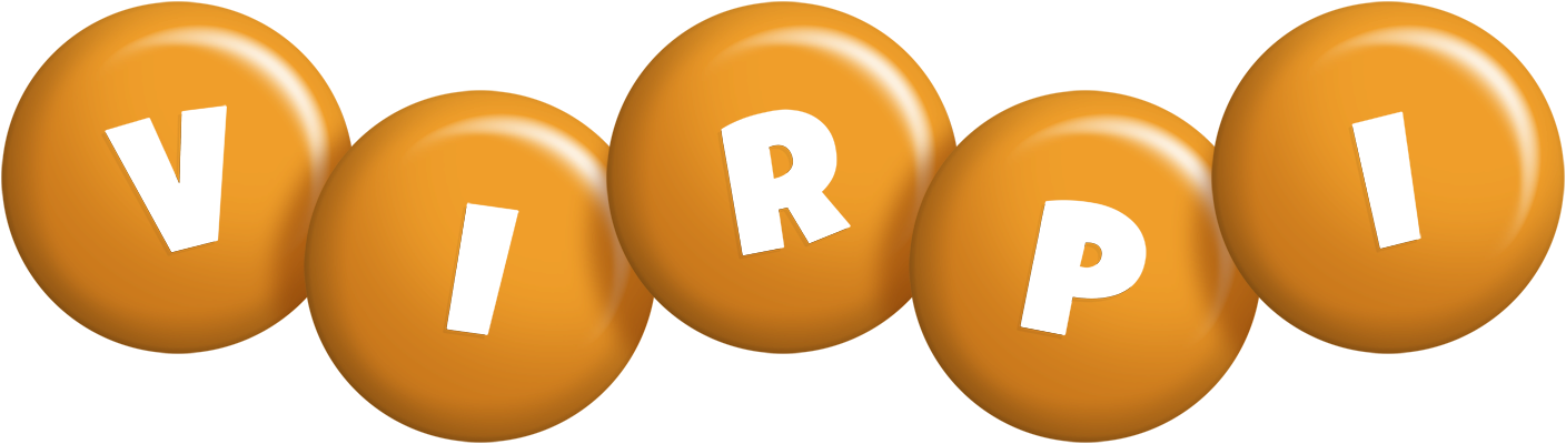 Virpi candy-orange logo
